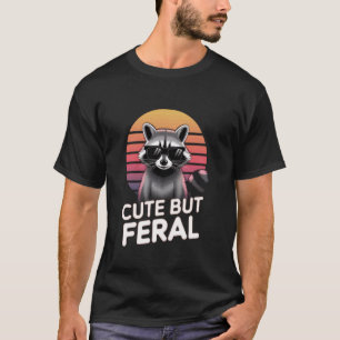 Waschbär Junge Tier Waschbär Lustig Kleinkind Kind T-Shirt