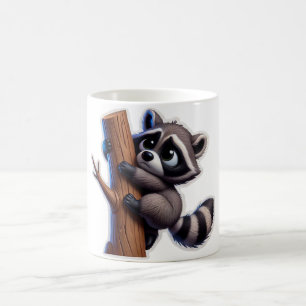 Waschbär Kaffeetasse