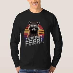 Waschbär Kleinkind Waschbären Kinder Lustiger Jung T-Shirt