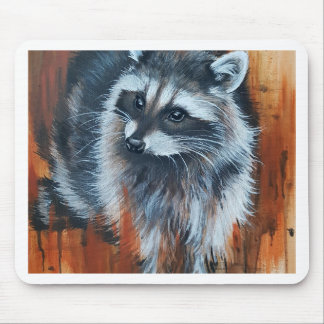 Waschbär Mousepad