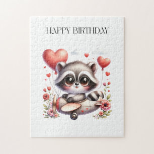 Waschbär-Pilot-Geburtstag