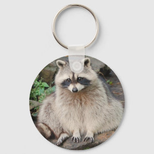 Waschbär Schlüsselanhänger