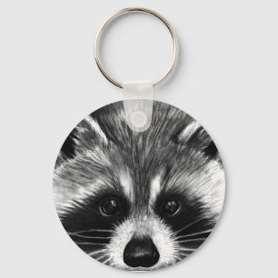 Waschbär-Schlüsselkette Schlüsselanhänger