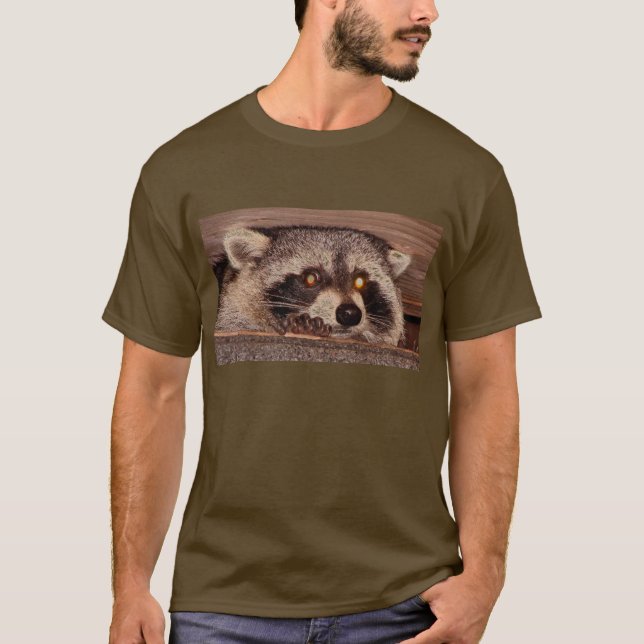 Waschbär T-Shirt (Vorderseite)