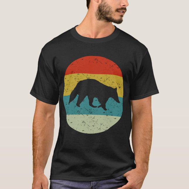 Waschbär T-Shirt (Vorderseite)