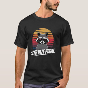 Waschbär Tier Waschbär Kleinkind Lustig Junge Kind T-Shirt