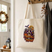 Waschbär Trick or Trash Vampir Halloween