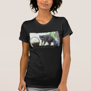 Waschbär-und Plätzchen-Glas T-Shirt