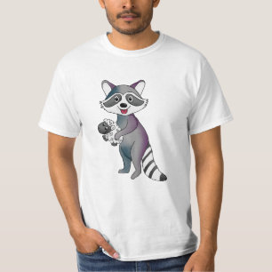 Waschbär und Schaf T-Shirt