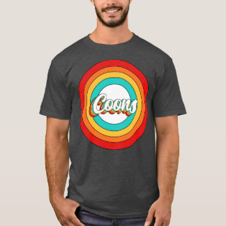 Waschbären Name Shirt Vintage Waschbären Kreis