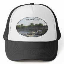 Waschbärrapids-Verdammungs-Fernlastfahrer-Kappe