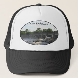 Waschbärrapids-Verdammungs-Fernlastfahrer-Kappe Truckerkappe