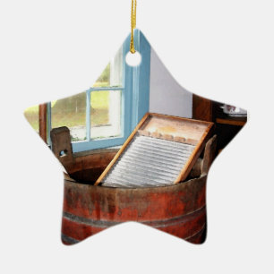 Waschbrett Keramikornament