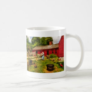 Wäsche - Alte Schule Wäsche Kaffeetasse