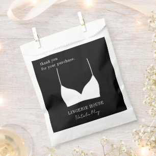Wäsche Boutique dankt für Ihren Kauf Geschenktütchen