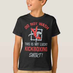 Wasche Dies Nicht Das Ist Mein Glücks Kickbox-Shir T-Shirt