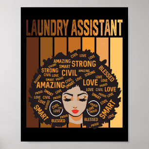 Wäsche Istant Afroamerikanische Frauen Schwarze Ge Poster