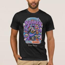 Wäsche Kraken Personalisiertes Lustiges Hunde-T-Sh T-Shirt