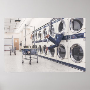 Wäsche Poster