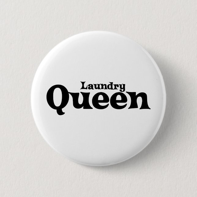Wäsche Queen Button (Vorderseite)