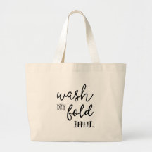 Wäsche-trockene Falten-Wiederholung, große Tasche,