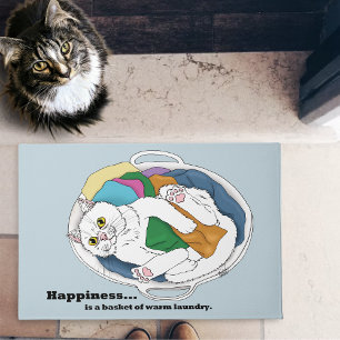 Wäschekatze Fußmatte
