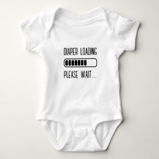 Wäscheladen Bitte warten Sie die Bar Status. Baby Strampler