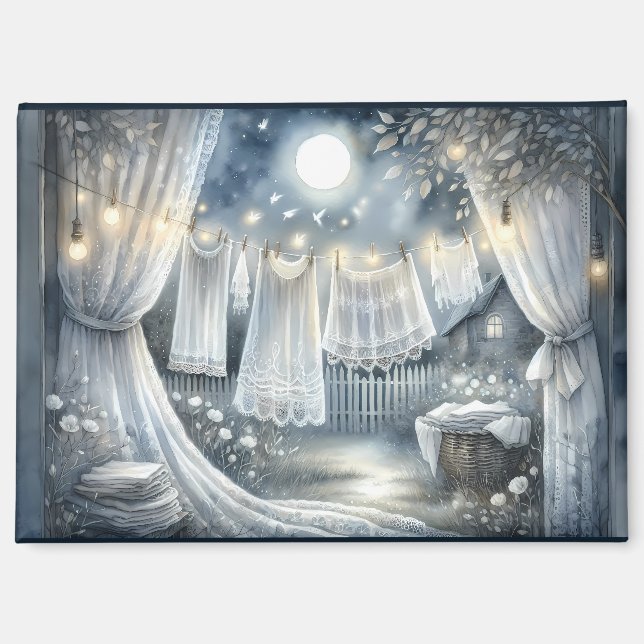 Wäscheleine für den Netzkern von Moonlit Magnet (Vorderseite)