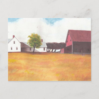 Wäscheleine Postkarte