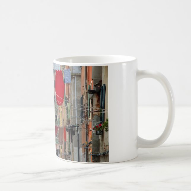 Wäschelinien in Venedig Kaffeetasse (Rechts)