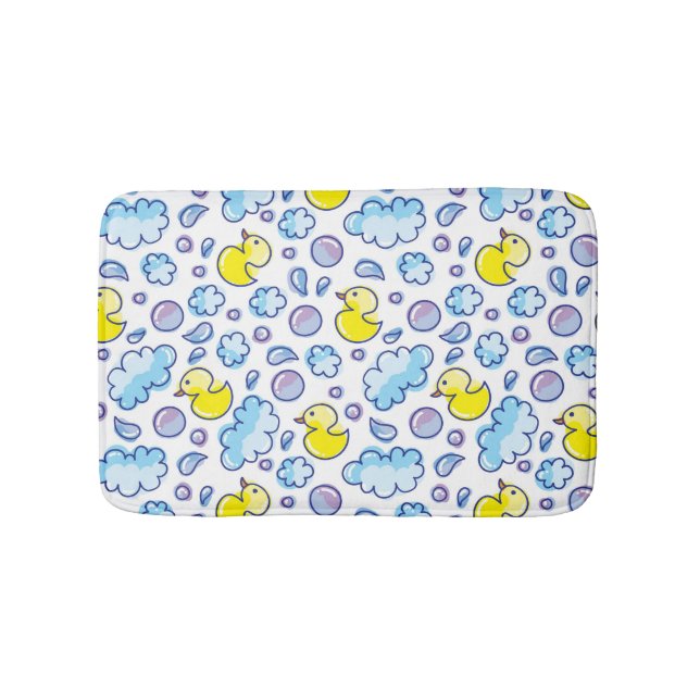 Wäschemuster Badematte (Vorderseite)