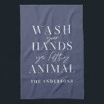 Waschen Sie Ihre Hände ya filme Tier lustige Typog Geschirrtuch<br><div class="desc">Waschen Sie Ihre Hände ya filth Tier Spaß moderne Typografie Design. Ideal denken Sie an ein soziales Distanzgeschenk,  Geburtstagsgeschenk,  Urlaubskleid.  Farbe kann geändert werden. Teil einer Sammlung.</div>