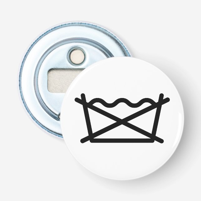 WASCHEN SIE NICHT! FLASCHENÖFFNER (Vorderseite)