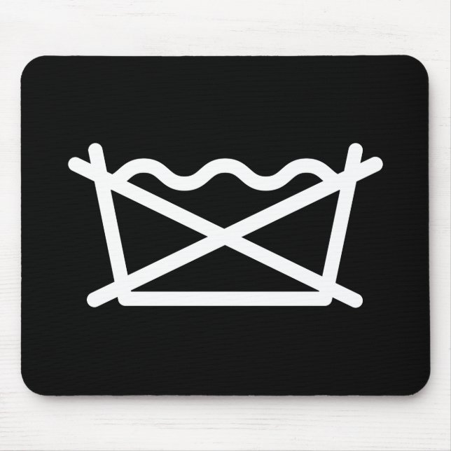 WASCHEN SIE NICHT! MOUSEPAD (Vorne)