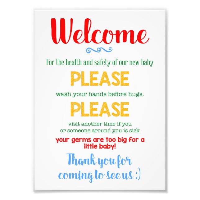 Waschen Sie sich die Hände medizinisch zerbrechlic Fotodruck (Vorne)