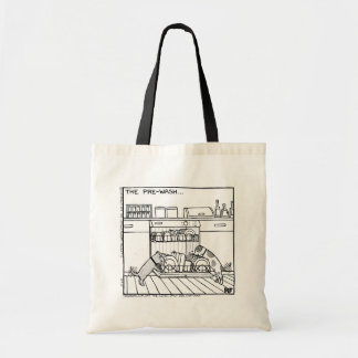 Waschen Sie - Taschen-Tasche vor Tragetasche