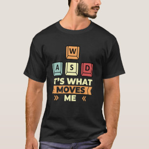 WASCHEN, was mich bewegt PC Gaming Funny Computer T-Shirt