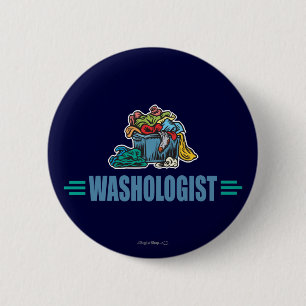 Wäscherei Button