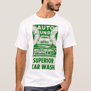 Wäscherei im Auto der 1950er Jahre T-Shirt