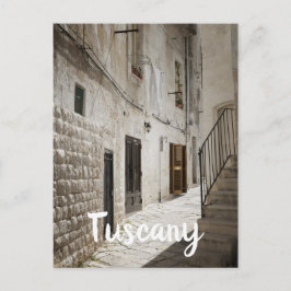 Wäscherei in einer Gasse in Italien zum Trocknen Postkarte