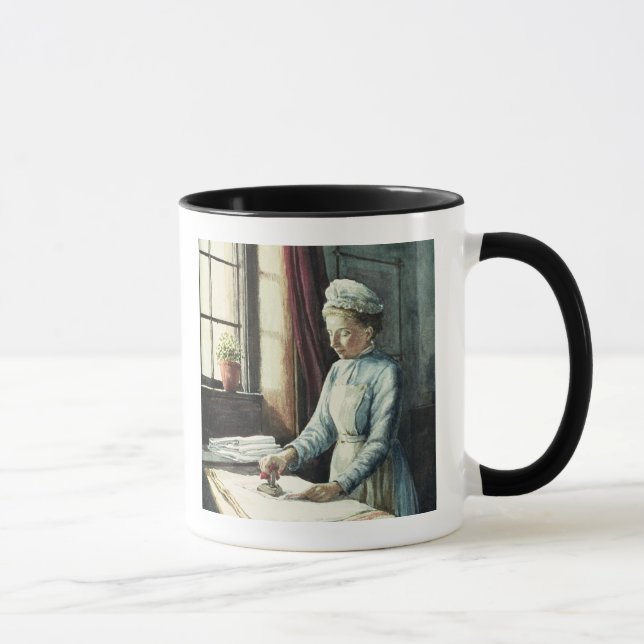 Wäscherei-Mädchen, c.1880 Tasse (Rechts)