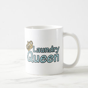 Wäscheständer Königin mit Krone Kaffeetasse
