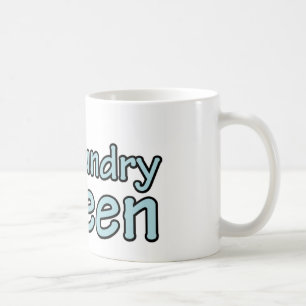 Wäscheständer Königin mit Krone Kaffeetasse