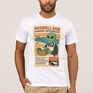 Wäscheständer Roswell-Außerirdischen in den 1950er T-Shirt