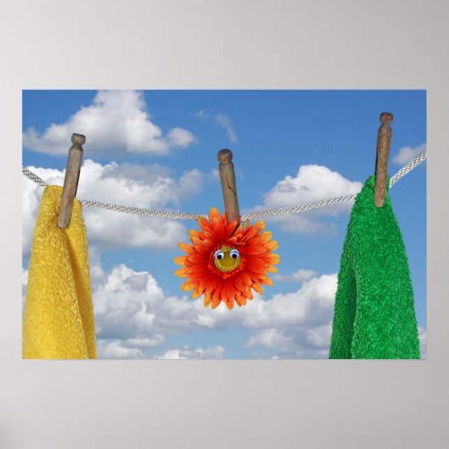 Wäschetag Poster (Vorne)