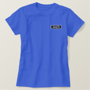 Wäschezeit Besticktes T-Shirt