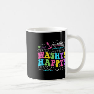 Waschglückliche Reisende Strand-Trip-Schiff-Tour-C Kaffeetasse