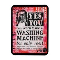Waschmaschine - Funny Vintage Ad