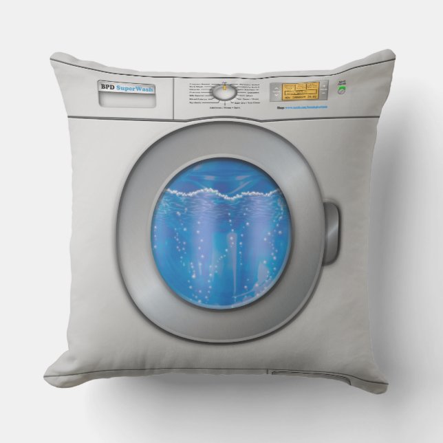 Waschmaschine Kissen Für Draußen (Vorderseite)