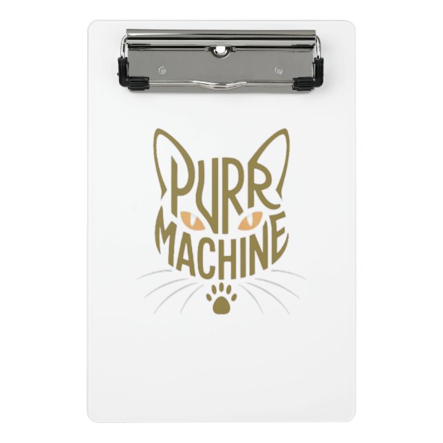 Waschmaschine Mini Klemmbrett (Vorderseite)